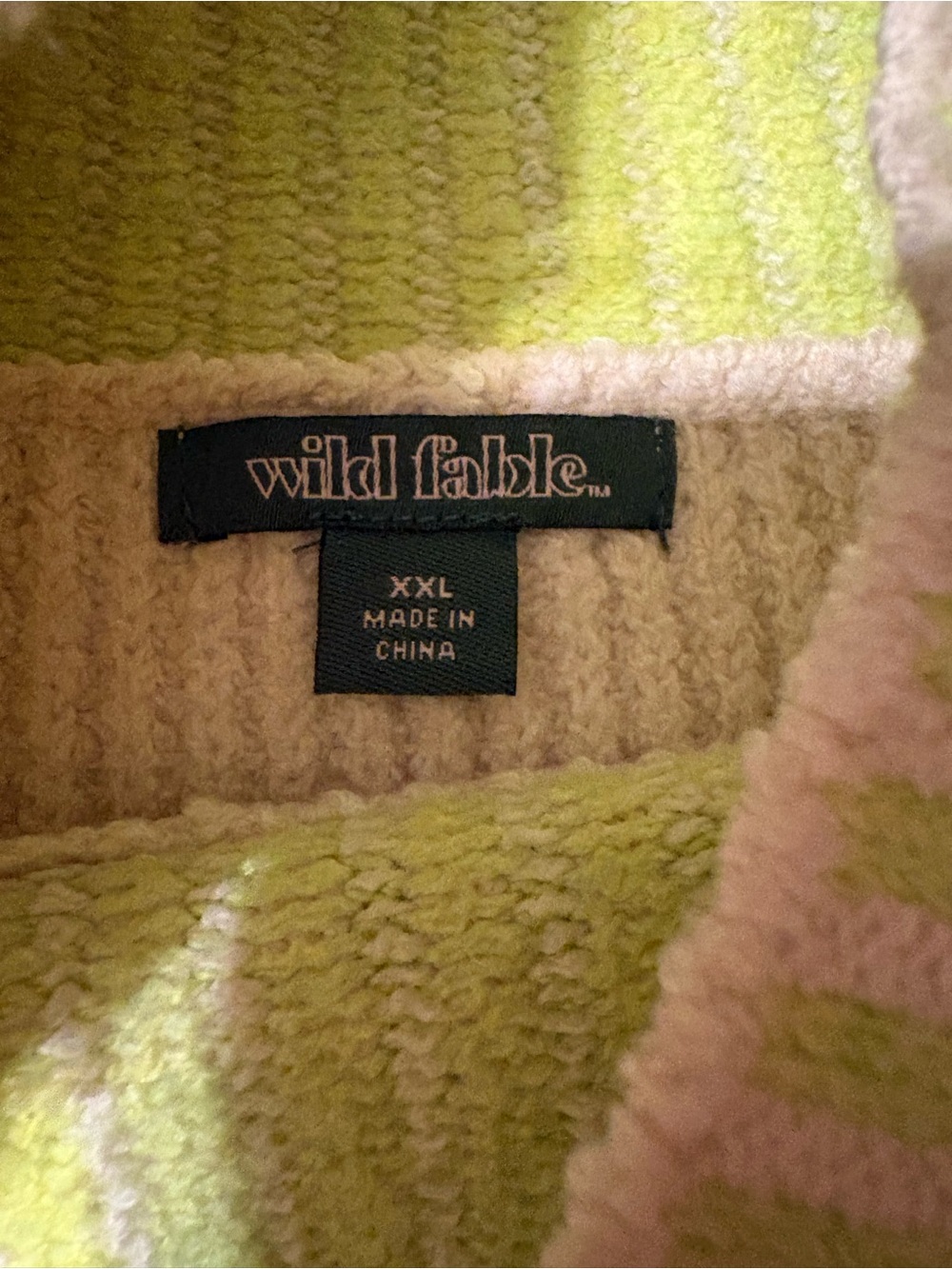 Wild Fable mock Turtleneck Boxy Pullover Sweater size xxl - Picture 8 of 10